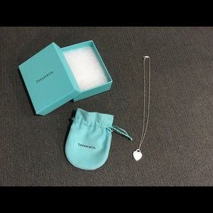 Tiffany & Co. Sterling Silver Heart Necklace